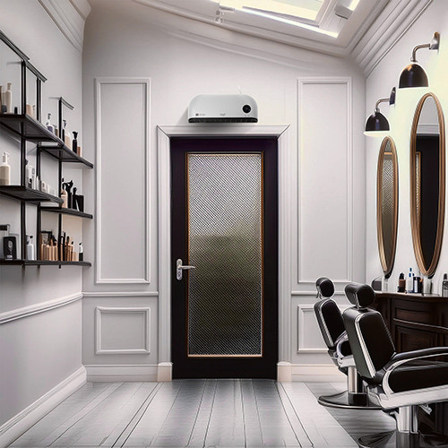 Kurtyna powietrzna grzejąca 2000W z pilotem LED Adler 7751