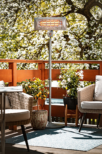 Ogrzewacz patio stojący z regulacją wysokości 2000W Camry 7737