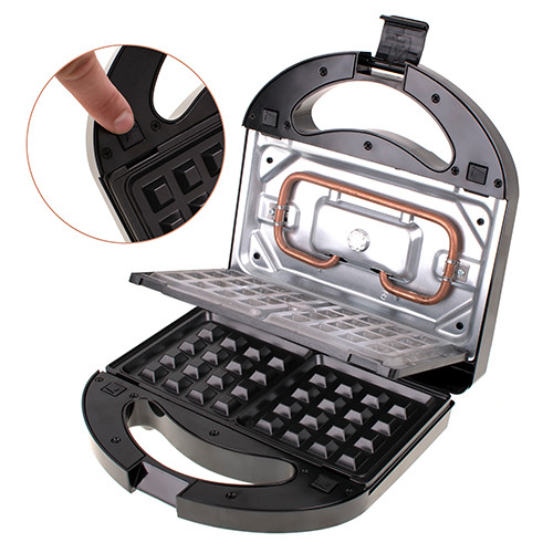 Opiekacz 3w1 do tostów, gofrów i grilla - Mesko Mesko 3045