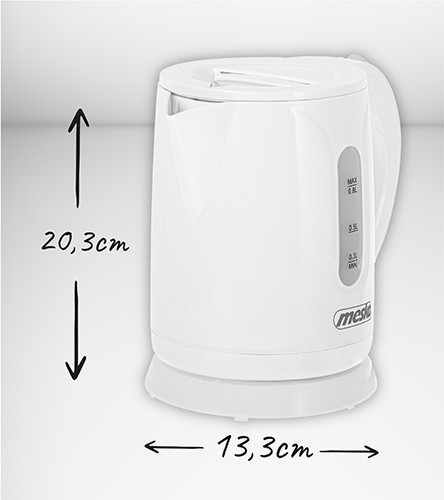 Czajnik elektryczny 0,8L z filtrem i automatycznym wyłączaniem Mesko 1376