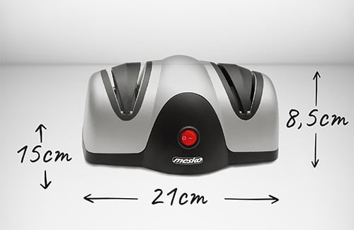 Elektryczna ostrzałka do noży z systemem 2-stopniowym Mesko 4516